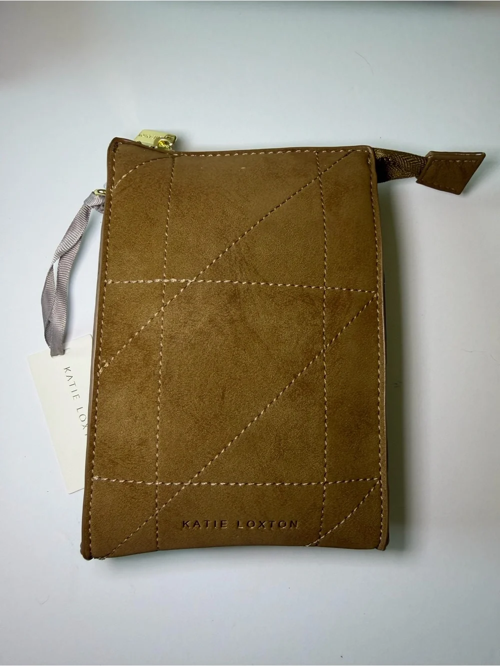 Katie Loxton Green Zip-Around Wallet
